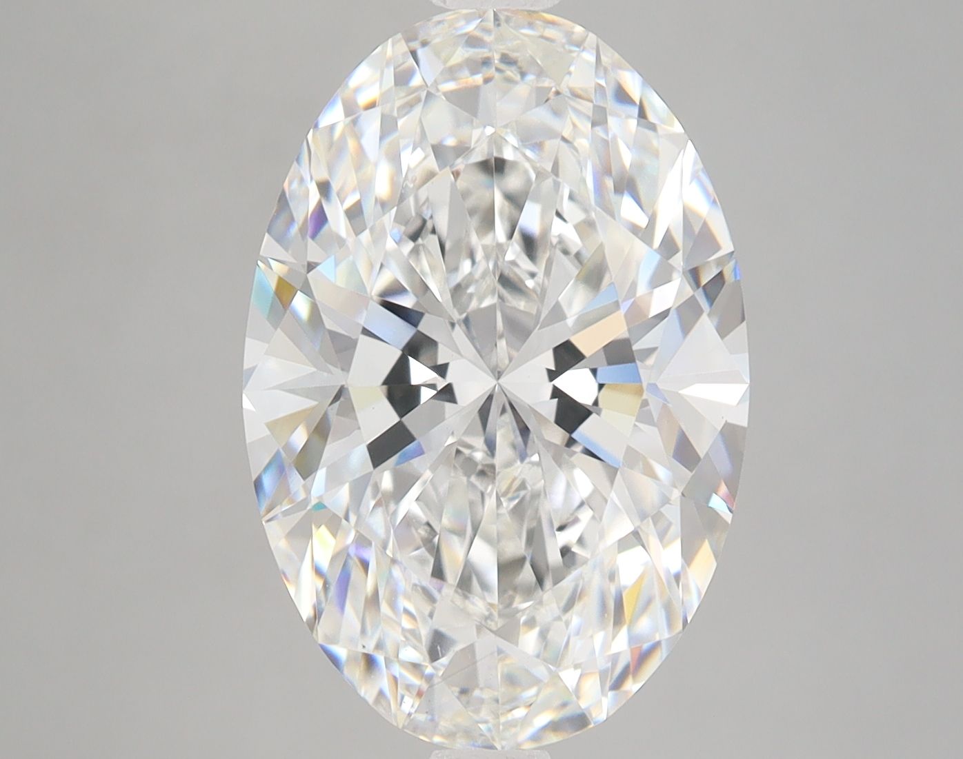 6.08 ct. oval Lab Grown Diamond front image