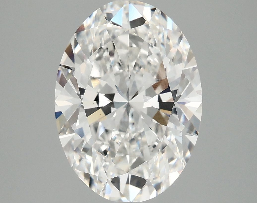 3.95 ct. oval Lab Grown Diamond front image