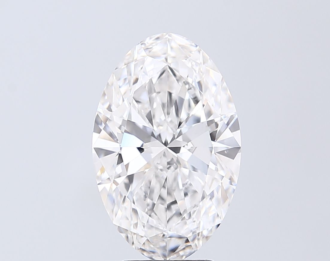 4.01 ct. oval Lab Grown Diamond front image