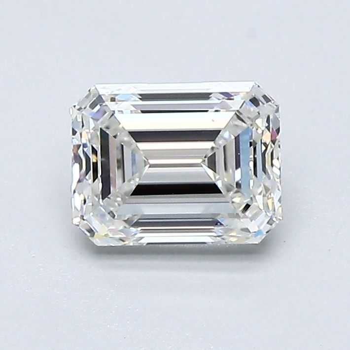 0.9 Carat Emerald Diamond H IF