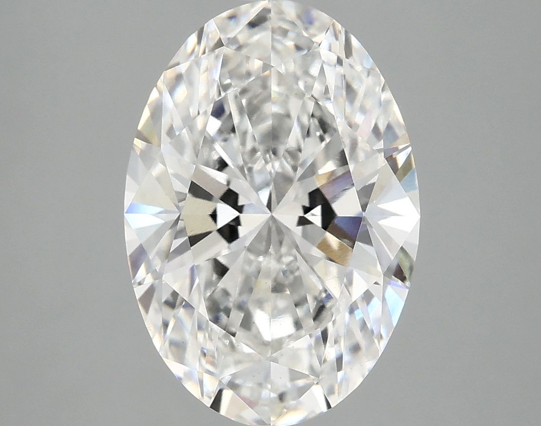 4.10 ct. oval Lab Grown Diamond front image