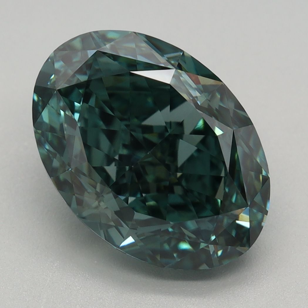 2.77 ct. oval Lab Grown Diamond front image
