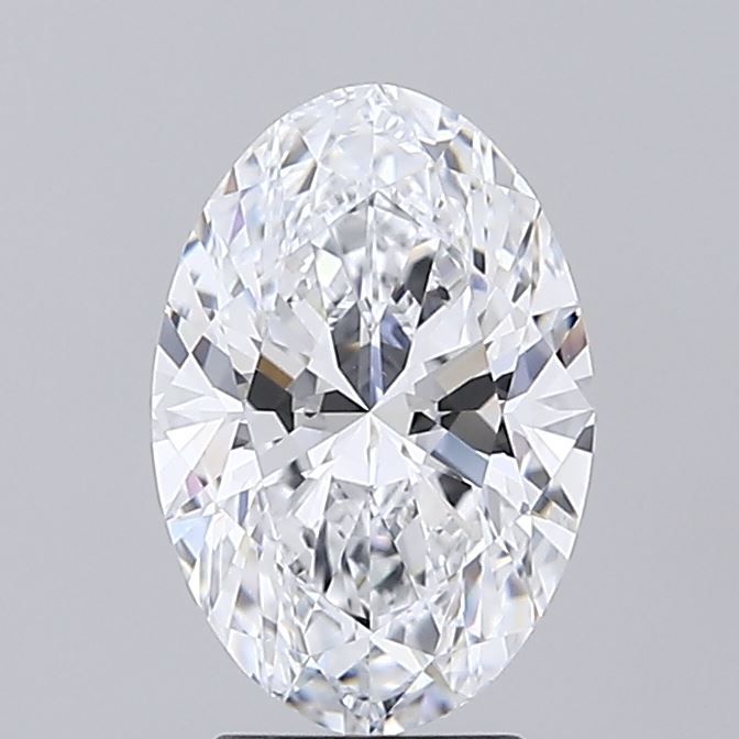 3.01 ct. oval Lab Grown Diamond front image