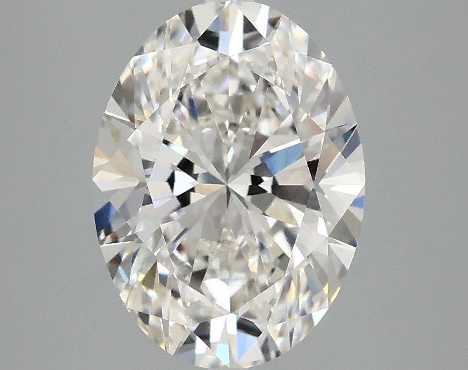 3.02 ct. oval Lab Grown Diamond front image