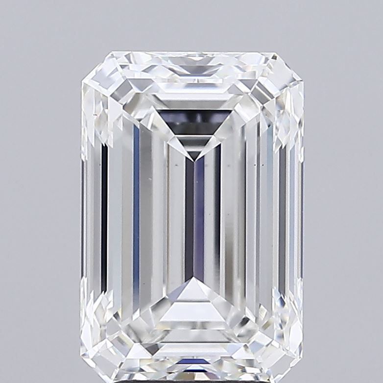 4.05 ct. emerald Lab Grown Diamond front image