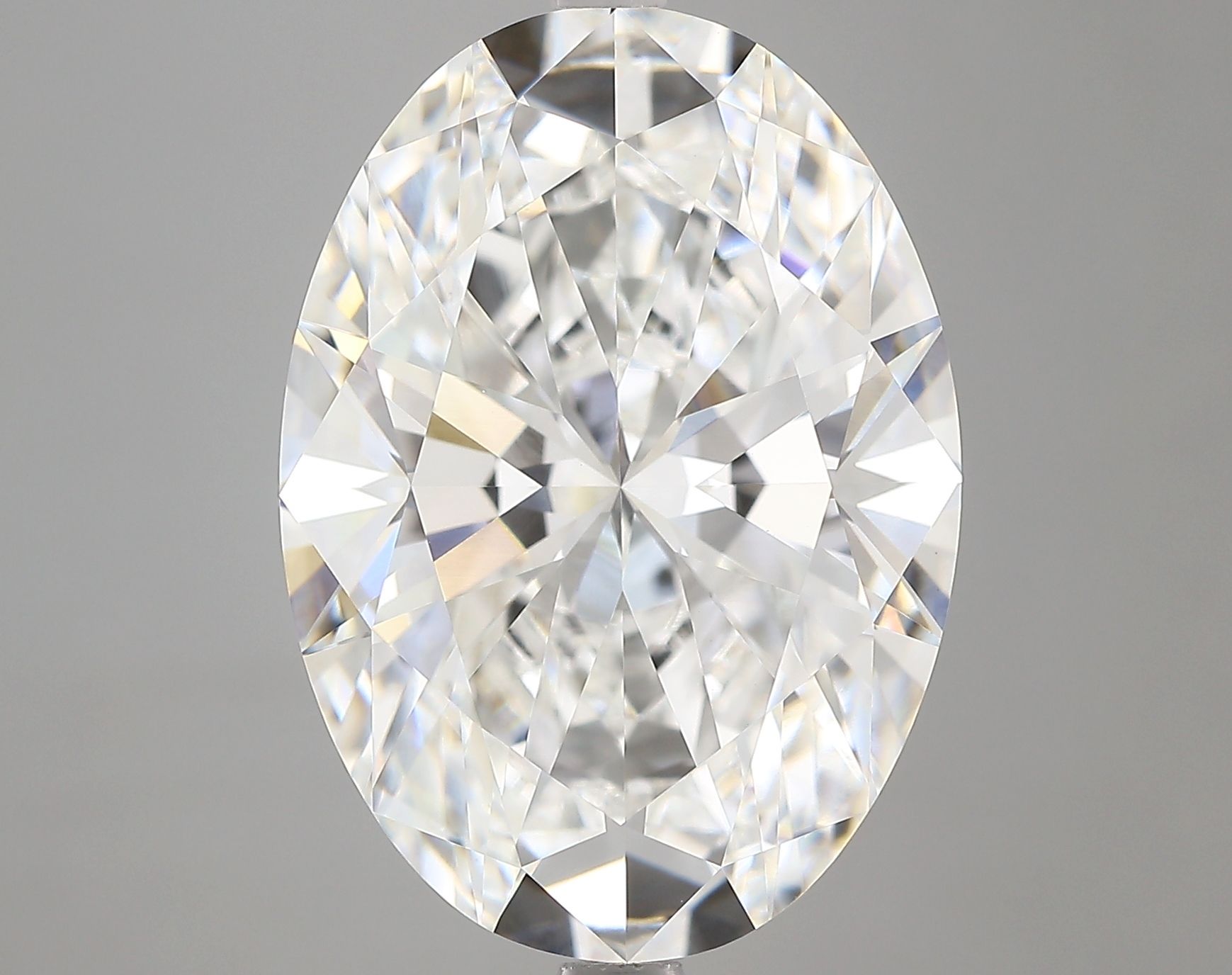 7.57 ct. oval Lab Grown Diamond front image
