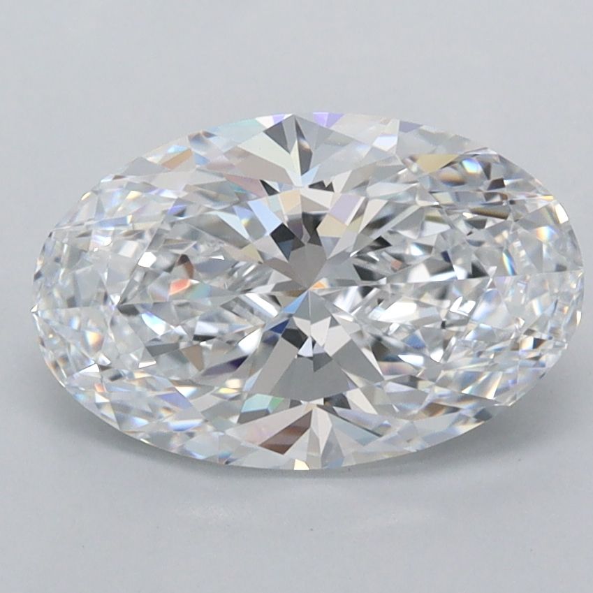 2.07 ct. oval Lab Grown Diamond front image