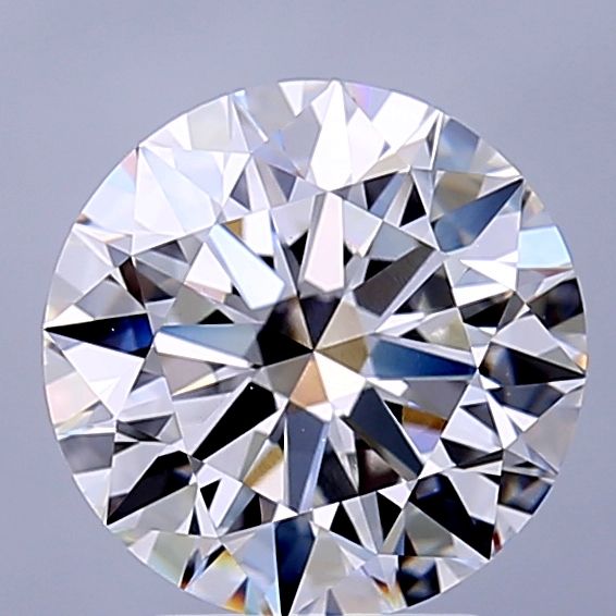 2.63 ct. round Lab Grown Diamond front image