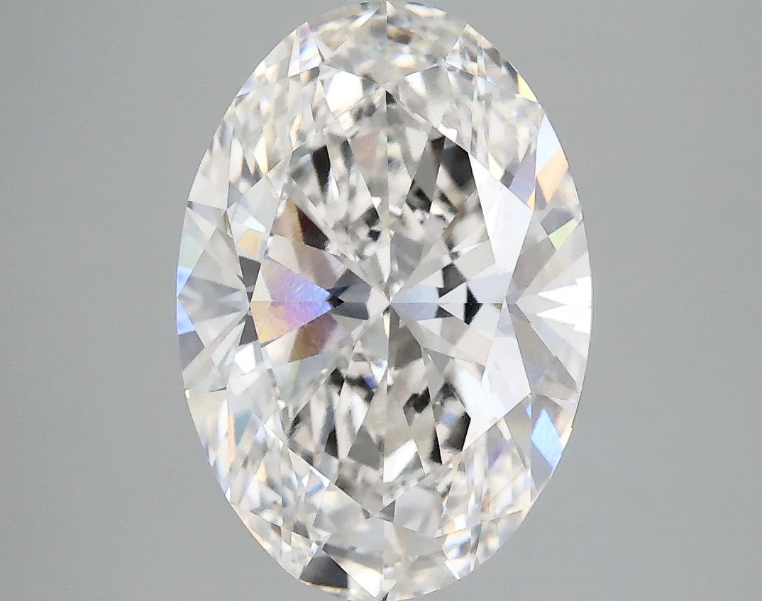 3.80 ct. oval Lab Grown Diamond front image