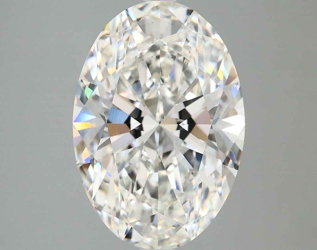 3.85 ct. oval Lab Grown Diamond front image