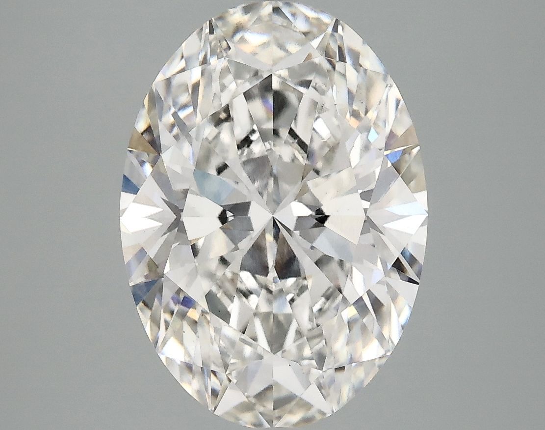 4.10 ct. oval Lab Grown Diamond front image