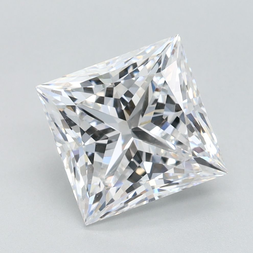 2.12 ct. princess Lab Grown Diamond front image