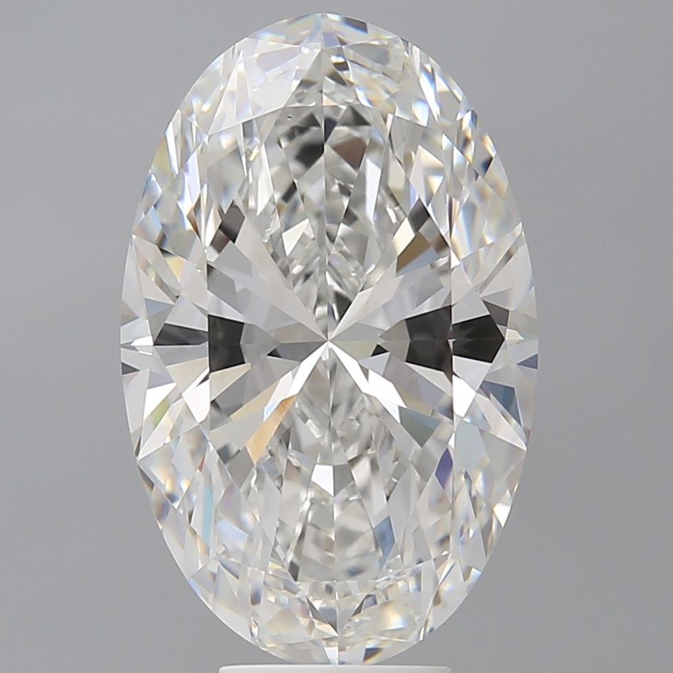 7.52 ct. oval Lab Grown Diamond front image