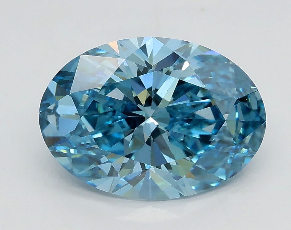 2.01 ct. oval Lab Grown Diamond front image