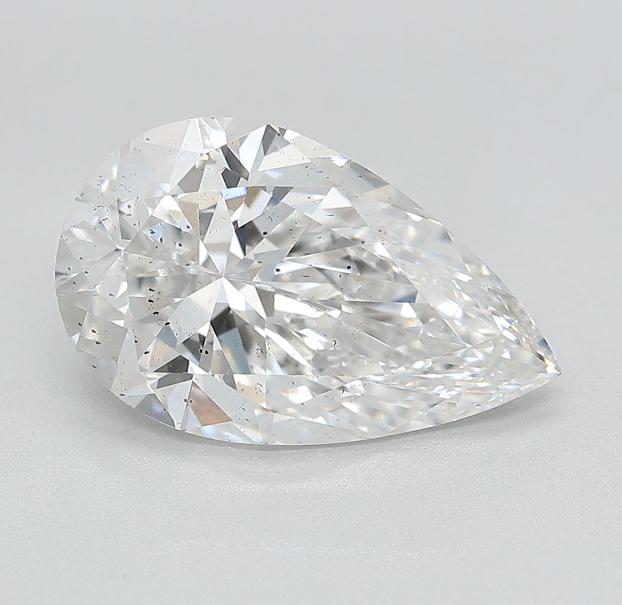 4.64 ct. pear Lab Grown Diamond front image