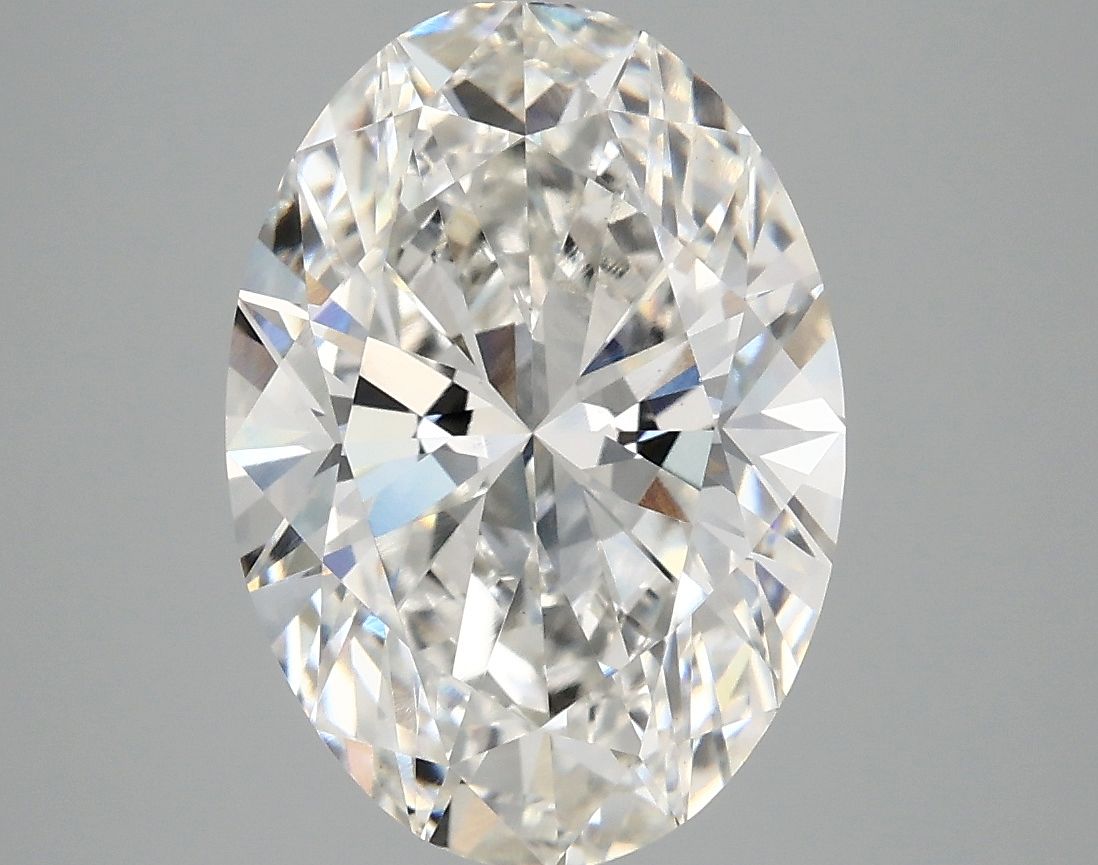 4.10 ct. oval Lab Grown Diamond front image