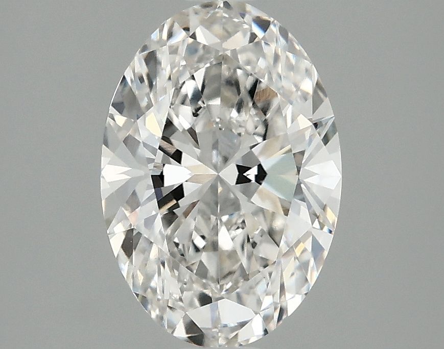 2.10 ct. oval Lab Grown Diamond front image