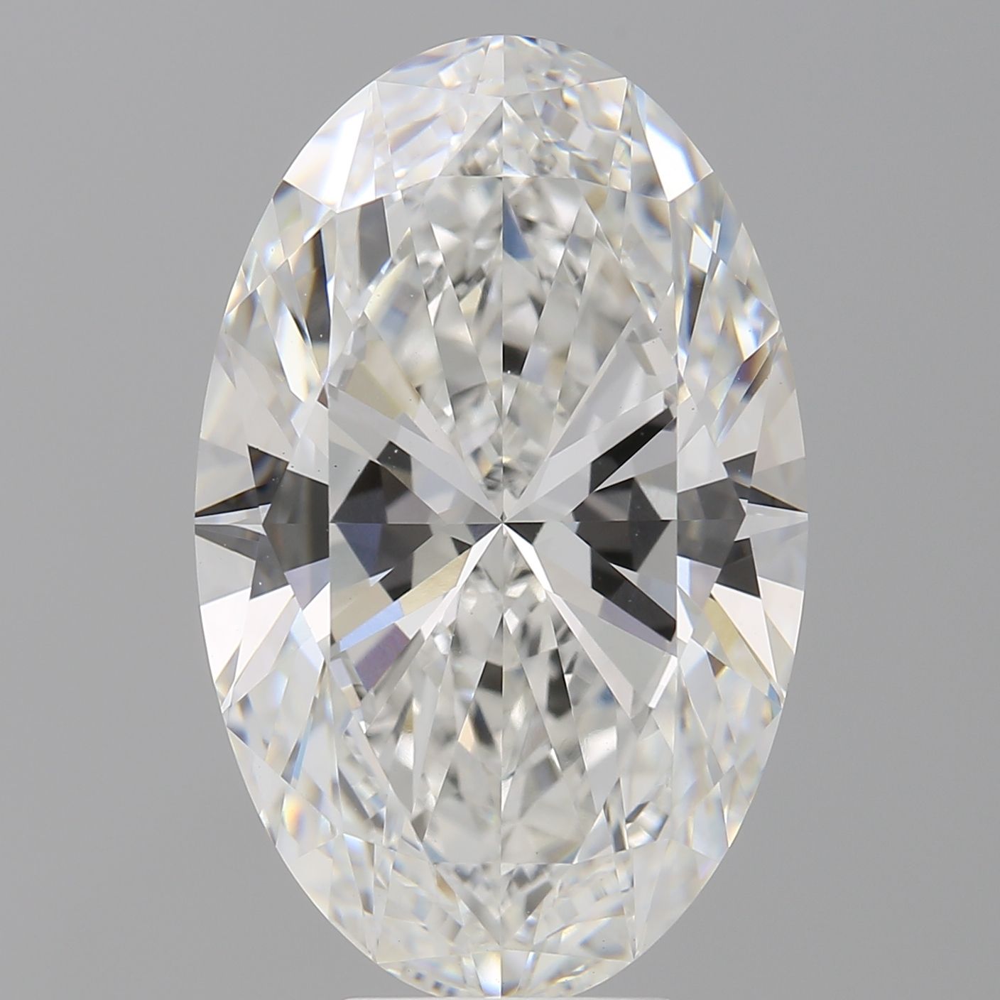8.03 ct. oval Lab Grown Diamond front image