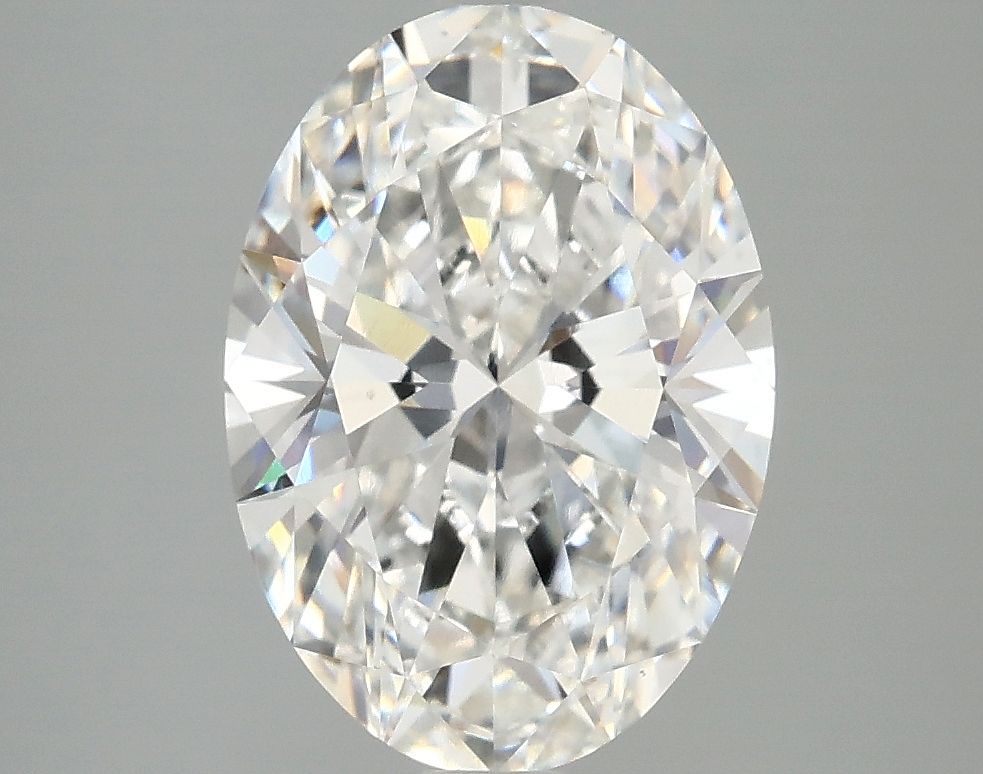 2.88 ct. oval Lab Grown Diamond front image
