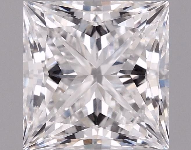 2.18 ct. princess Lab Grown Diamond front image