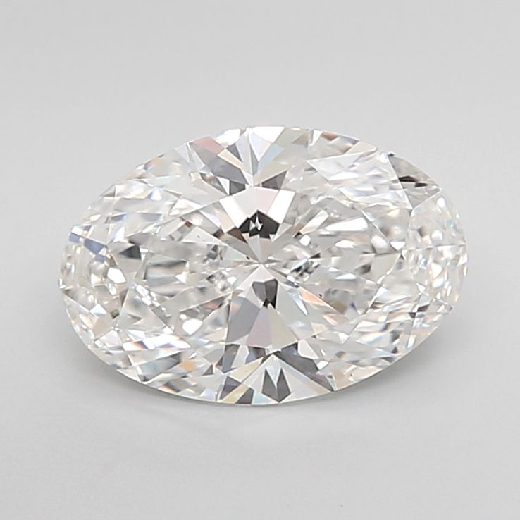 2.55 ct. oval Lab Grown Diamond front image