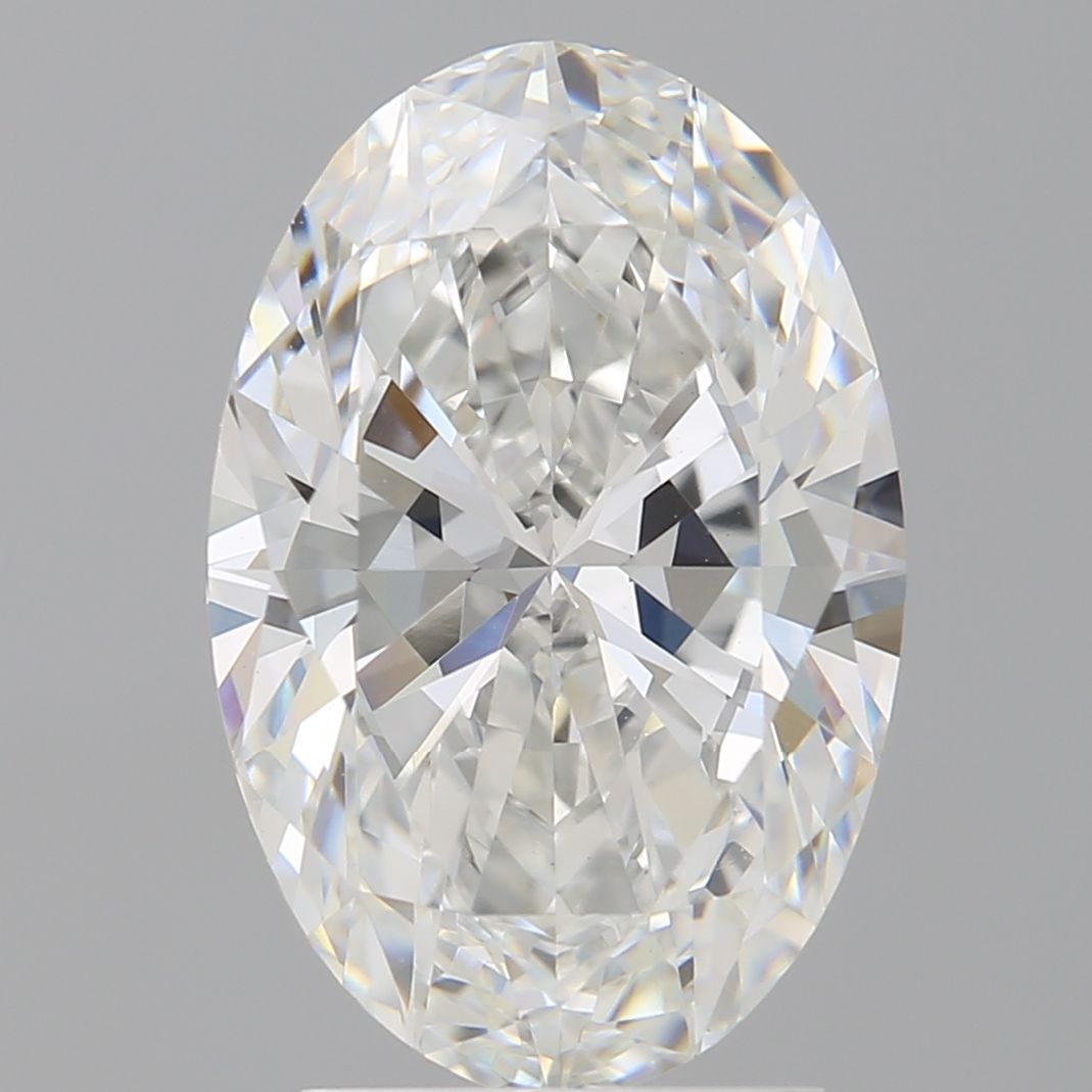 3.03 ct. oval Lab Grown Diamond front image