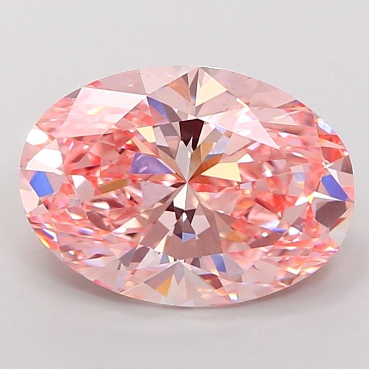 4.06 ct. oval Lab Grown Diamond front image
