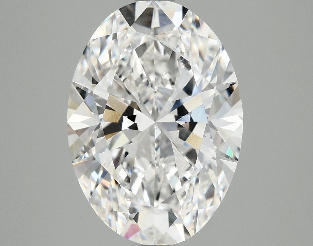 4.10 ct. oval Lab Grown Diamond front image