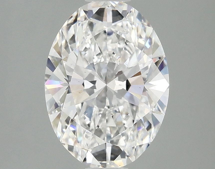 2.10 ct. oval Lab Grown Diamond front image