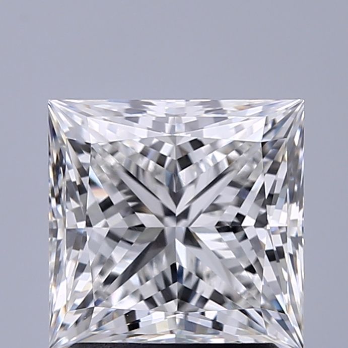2.19 ct. princess Lab Grown Diamond front image