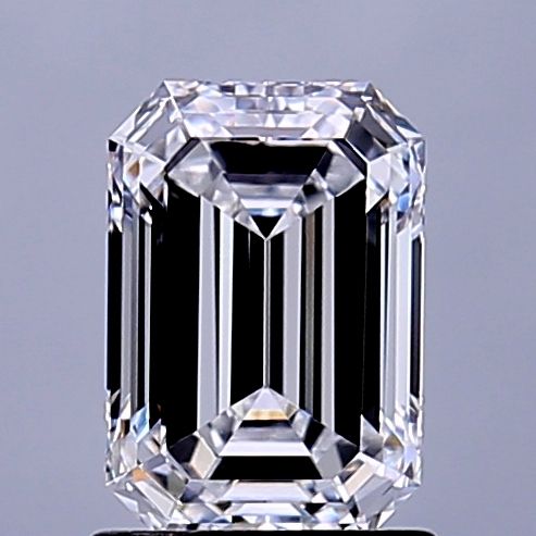 1.28 ct. emerald Lab Grown Diamond front image