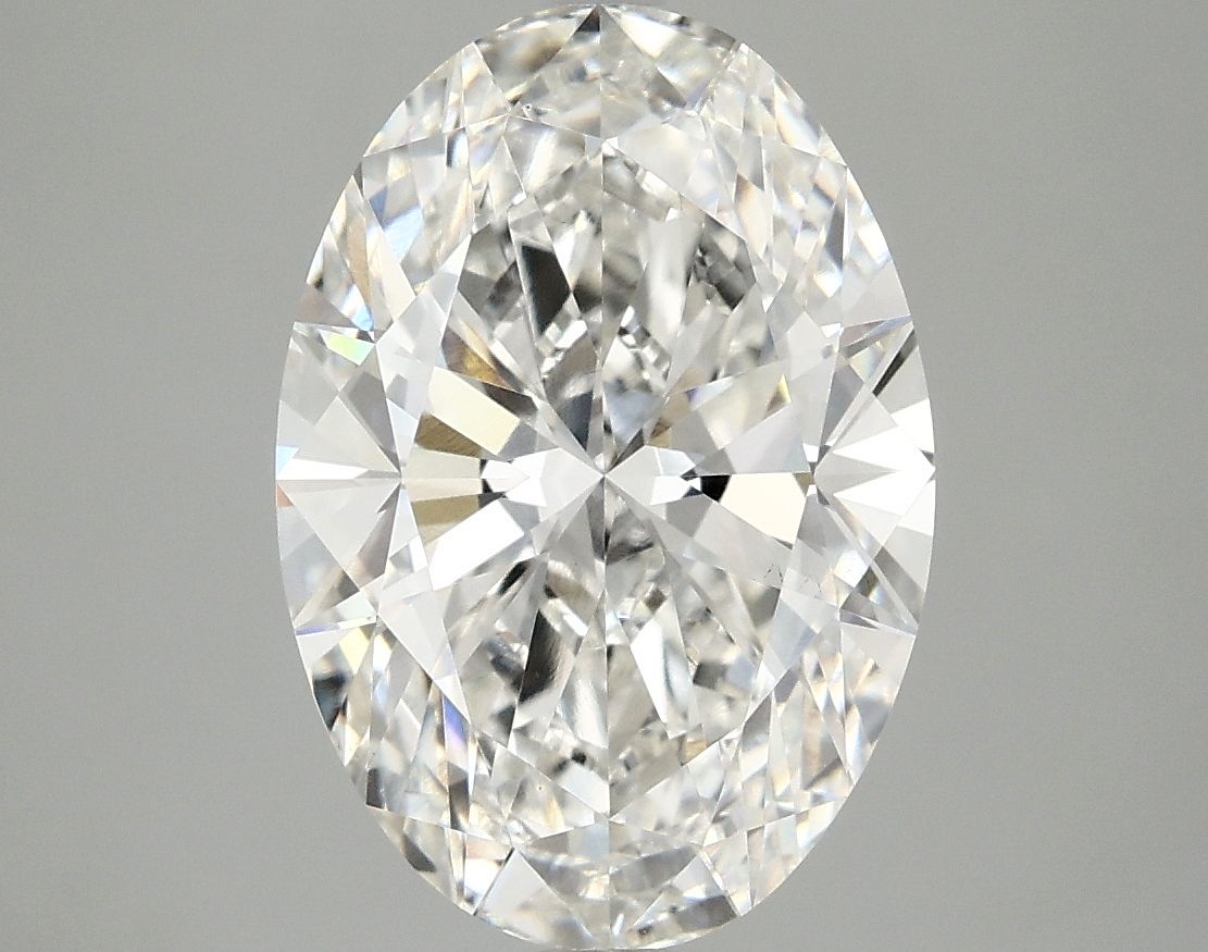 4.06 ct. oval Lab Grown Diamond front image