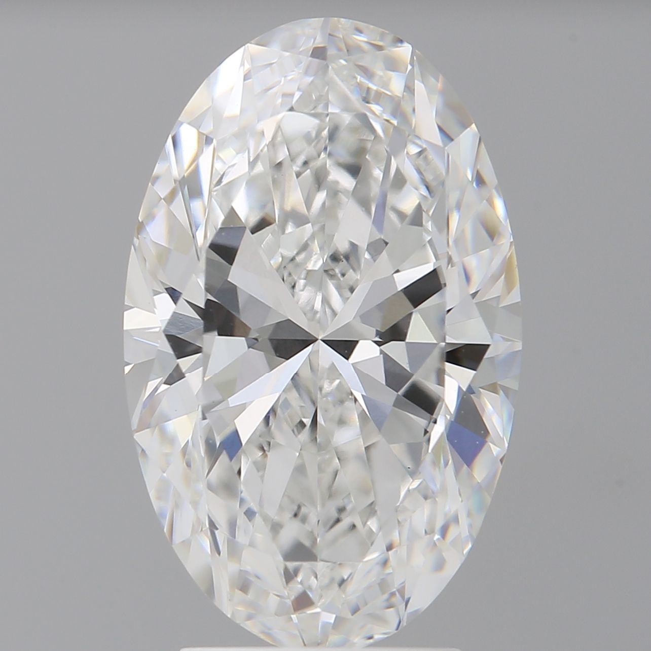 4.01 ct. oval Lab Grown Diamond front image