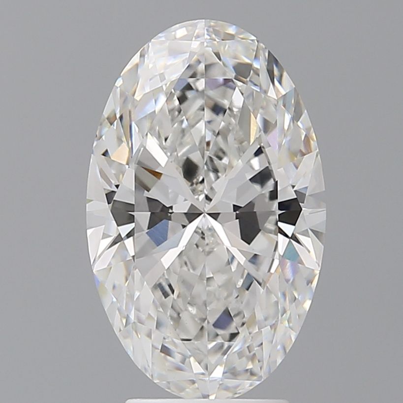 4.09 ct. oval Lab Grown Diamond front image
