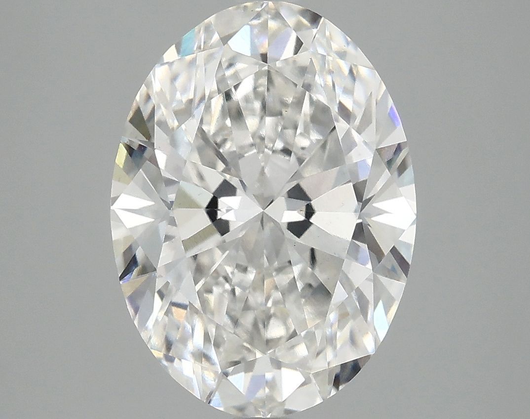 3.88 ct. oval Lab Grown Diamond front image