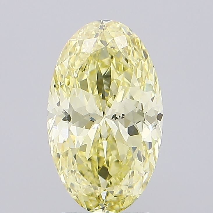 2.93 ct. oval Lab Grown Diamond front image
