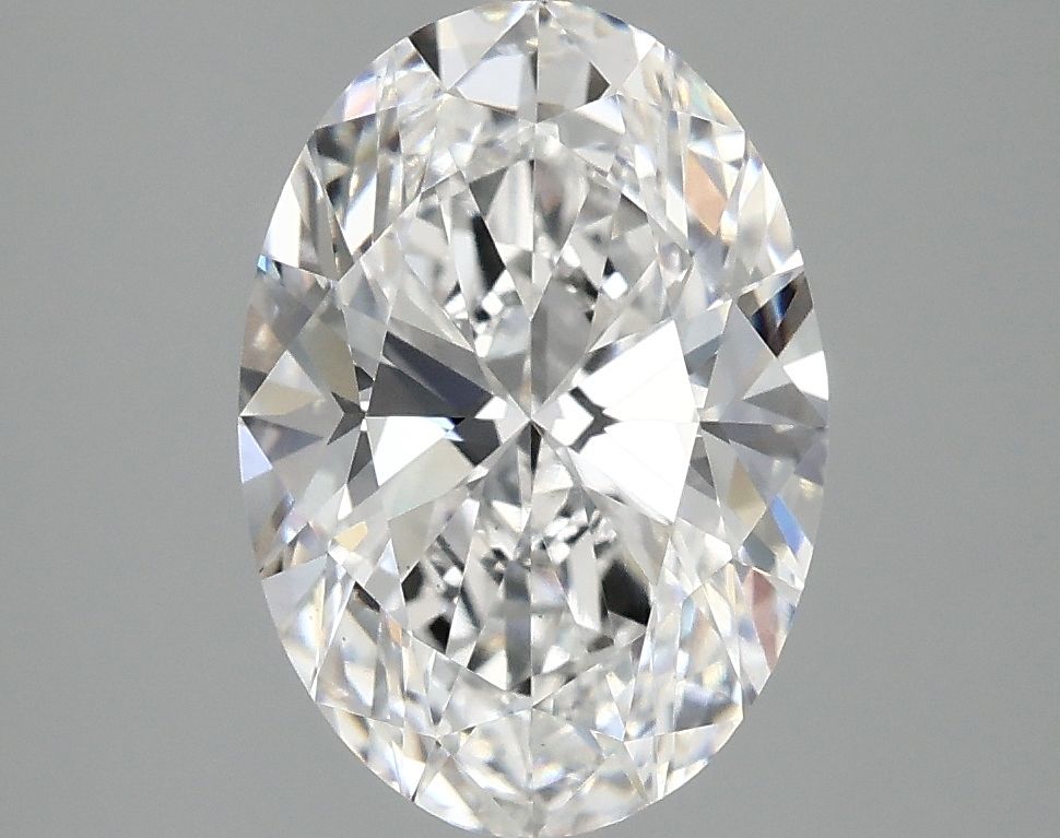 2.91 ct. oval Lab Grown Diamond front image