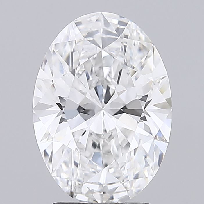 2.67 ct. oval Lab Grown Diamond front image