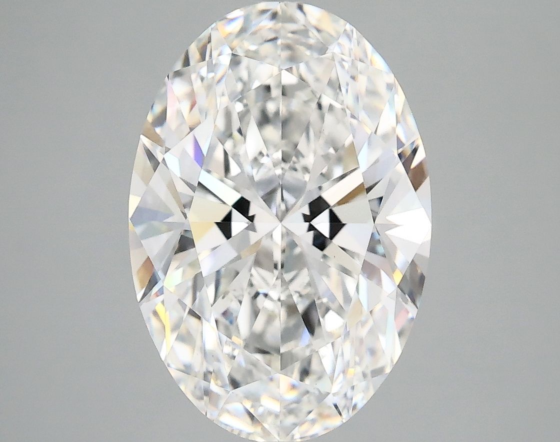 4.10 ct. oval Lab Grown Diamond front image