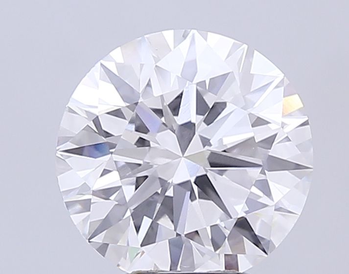 5.76 ct. round Lab Grown Diamond front image