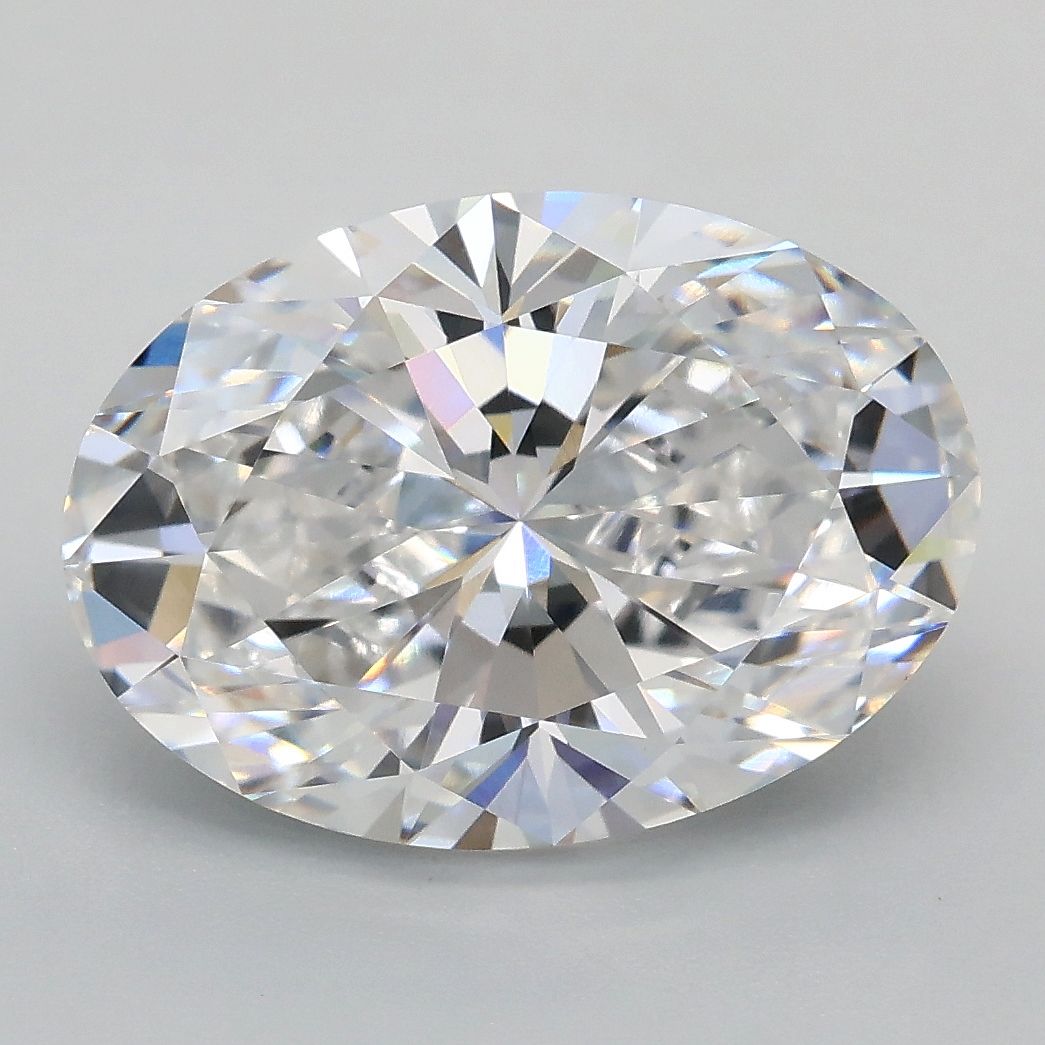 3.57 ct. oval Lab Grown Diamond front image