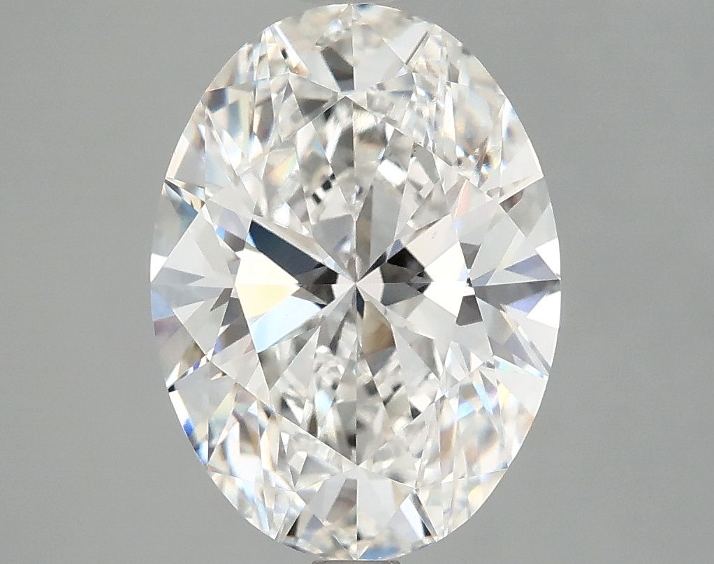 3.96 ct. oval Lab Grown Diamond front image