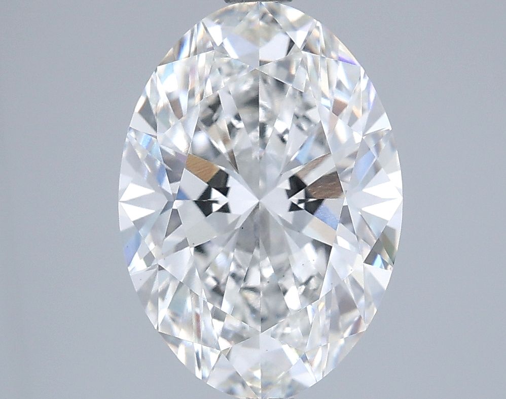 3.35 ct. oval Lab Grown Diamond front image