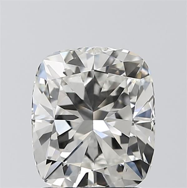 1.71 ct lab-grown Cushion brilliant Diamond