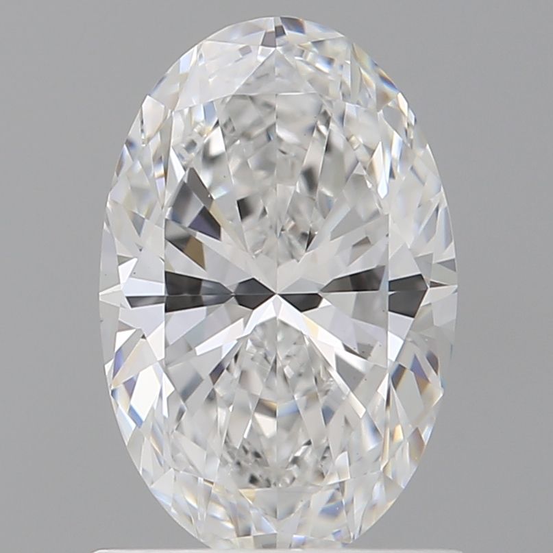 1.10 ct. oval Lab Grown Diamond front image
