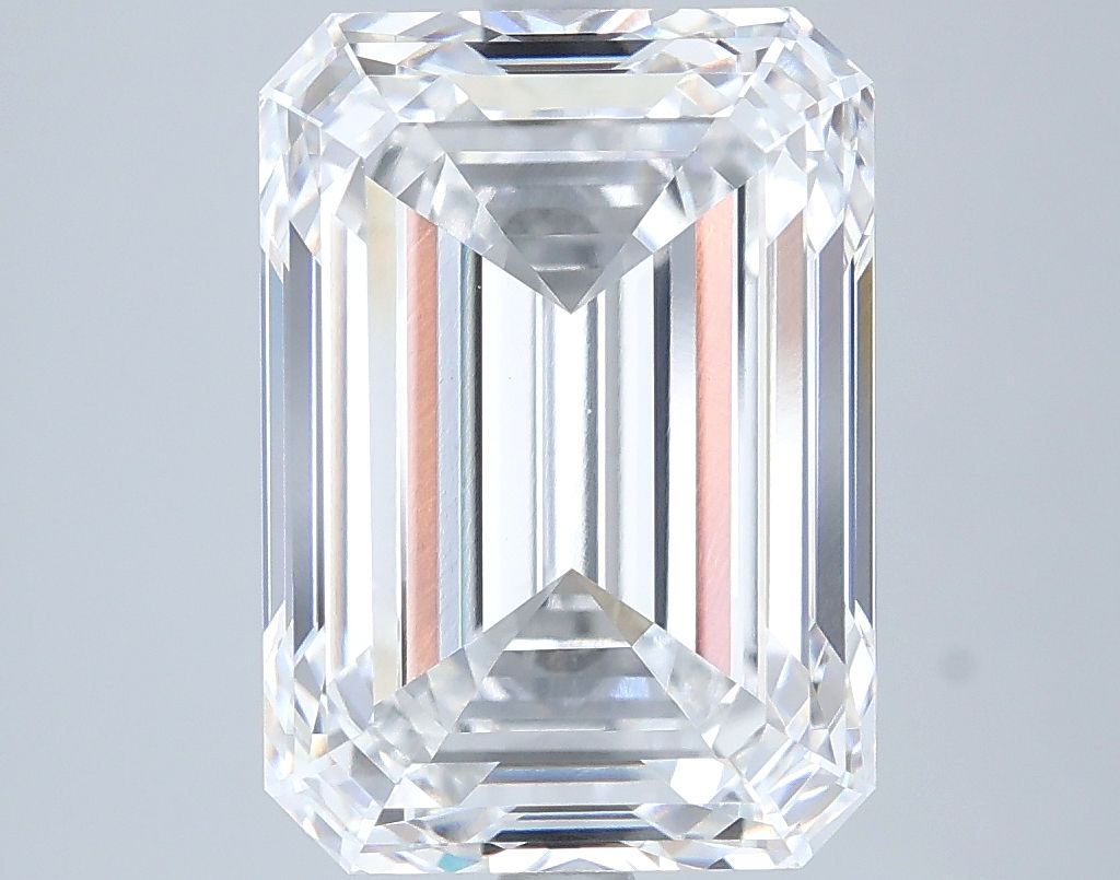 6.05 ct. emerald Lab Grown Diamond front image