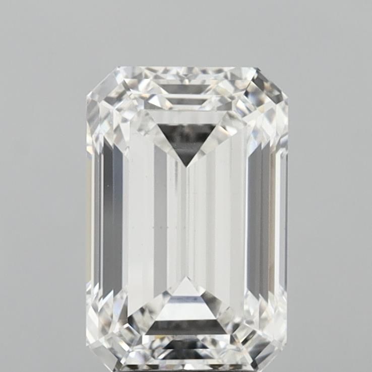 5.53 ct. emerald Lab Grown Diamond front image