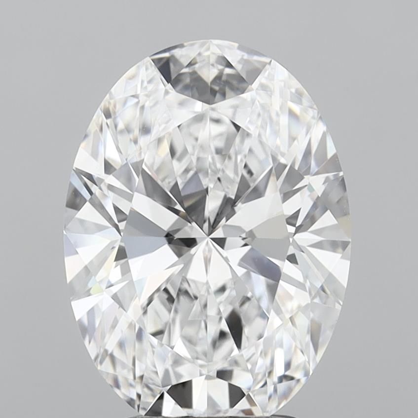 3.04 ct. oval Lab Grown Diamond front image