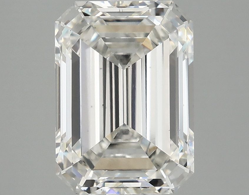 3.10 ct. emerald Lab Grown Diamond front image