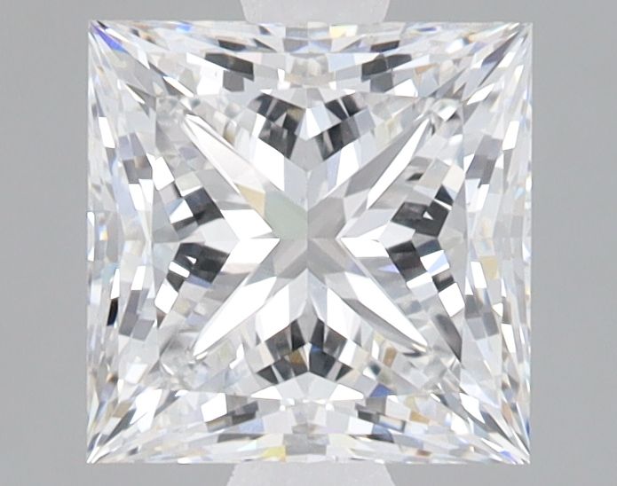 2.10 ct. princess Lab Grown Diamond front image